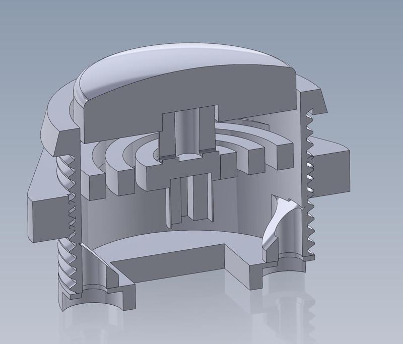 Arcade Button with Orthoplanar Spring Concept