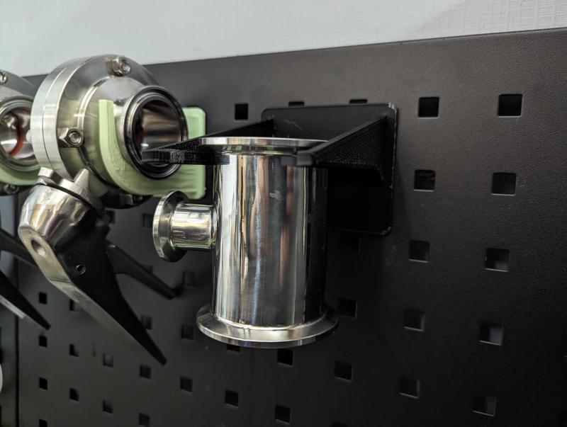 Horizontal Tri-clamp rack - V1