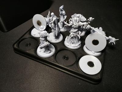 A box for tabletop miniatures