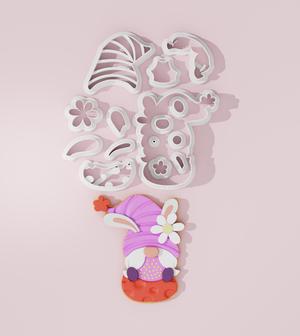 Easter Gnome With Egg #1 Cookie Cutter