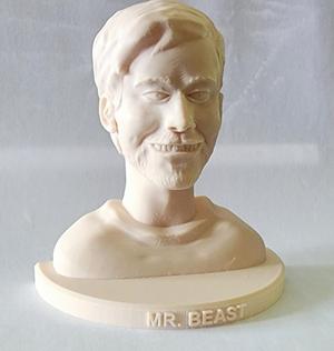 Mr. Beast mini bust