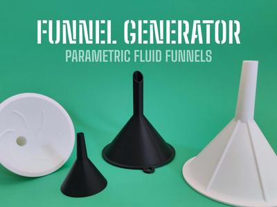 Funnel Generator - Parametric Fluid Funnels