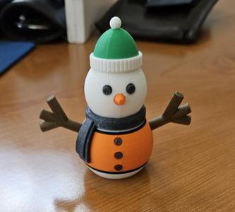 Snowman arm for 3d-printy snowman (and maybe pumpkin)