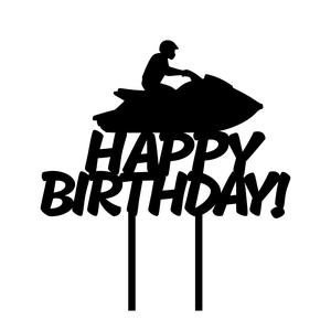 topper cake jet ski boat jet ski boat