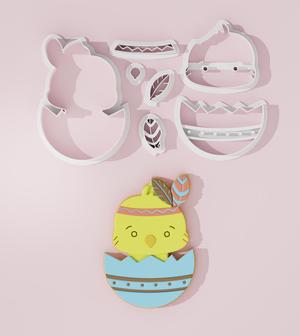 Chicken Egg Indian Cookie Cutter