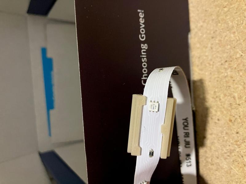 LED Band fixierung LED tape fixation 8mm