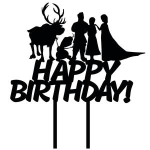 FROZEN CAKE TOPPER