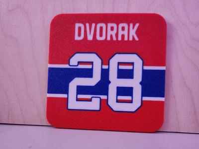 NHL Coaster - CHRISTIAN DVORAK