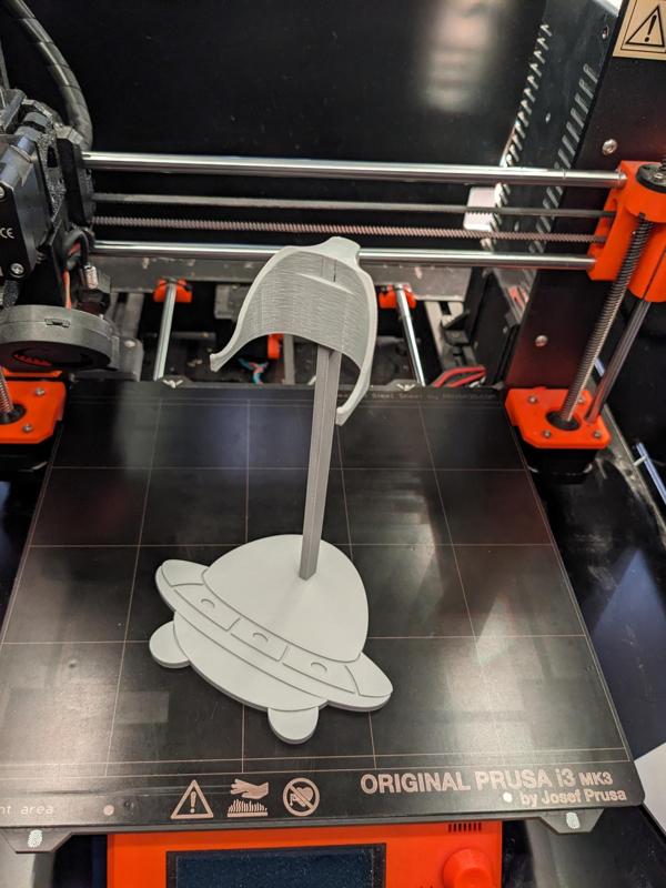 Circuit Witch plushie display stand