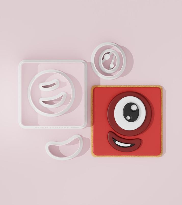 NumberBlocks Cookie Cutter