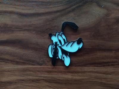 Pluto (head) Keychain