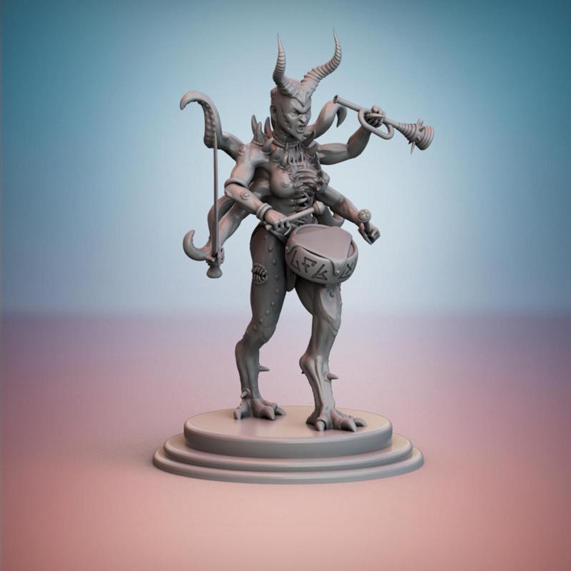 Demon Mages. Musician.