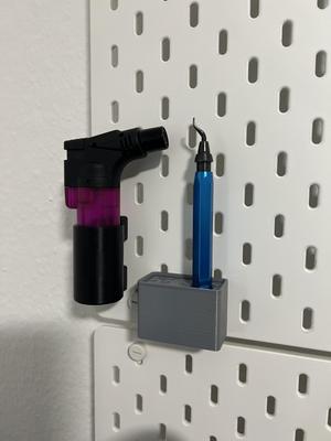 Blowtorch holder 30mm for Skadis