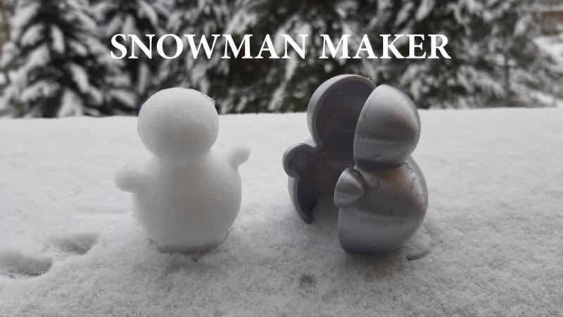 Snowman maker / mold | mini smowman