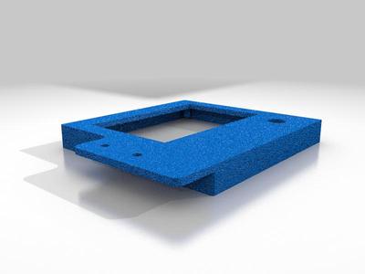 Ender5 Display bracket flat