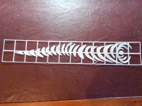 Gust of Wind spell template - 25mm