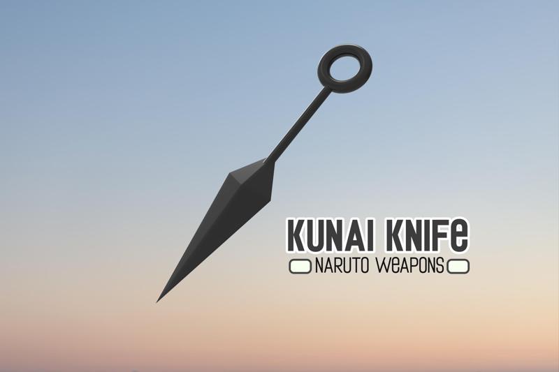 kunai knife - naruto baruto