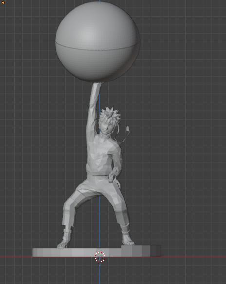 Naruto candleholder