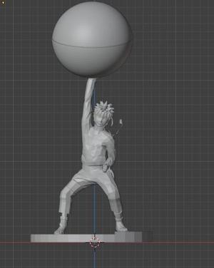Naruto candleholder