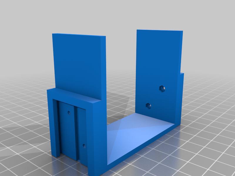 Landing gear mount with modular rails