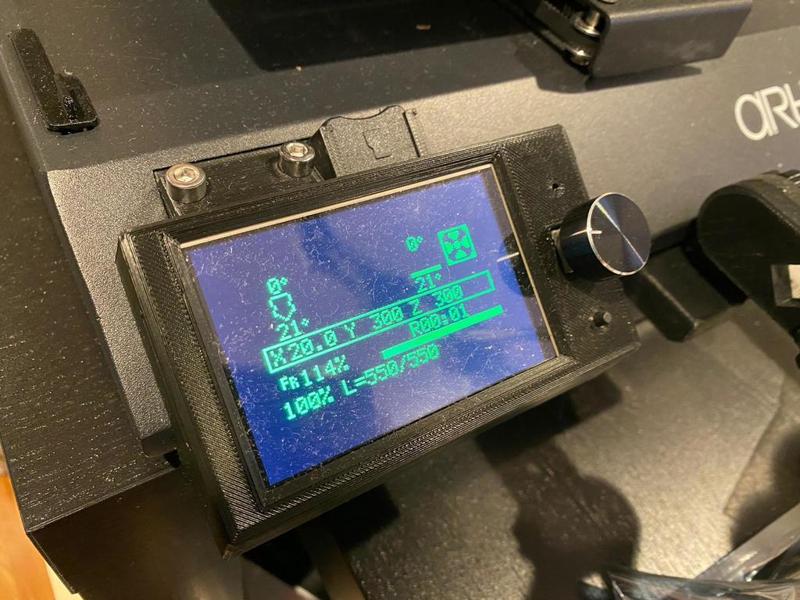 Artillery Sidewinder X1 - BTT TFT 3.5 v3.0 Mount