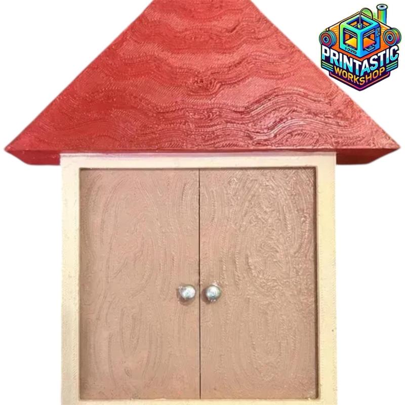 KeyHouse: Little House Key Holder