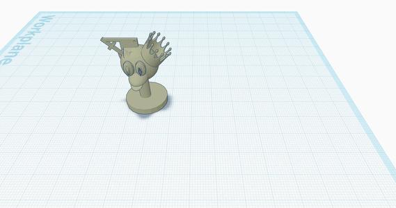 messed up croc charm