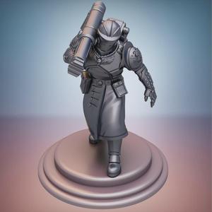 Sanctus Manipulus. Grenade Rifle specialist.