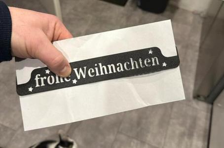 Briefumschlag Weihnachtsclip