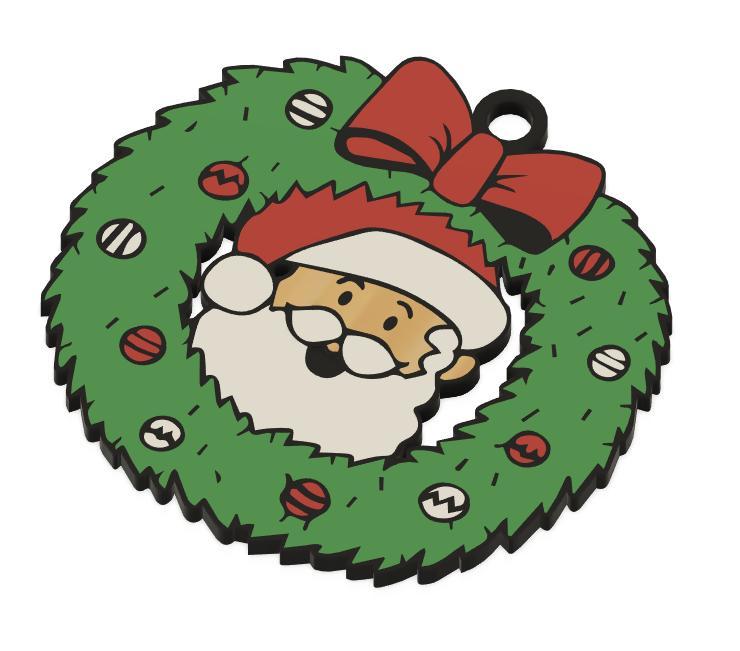 Keychain: Santa Claus I