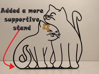 Stand for Kitten Statuette