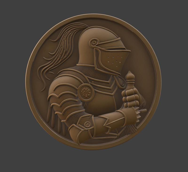 Knight Button