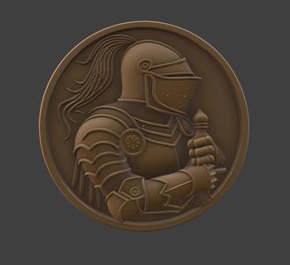 Knight Button