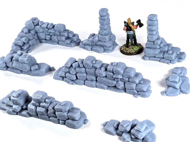 Stone Wall Ruins