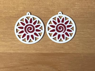 flower earrings