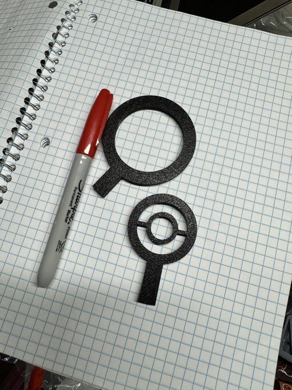 Firearms Training Aid Aperture Peep Sight Model