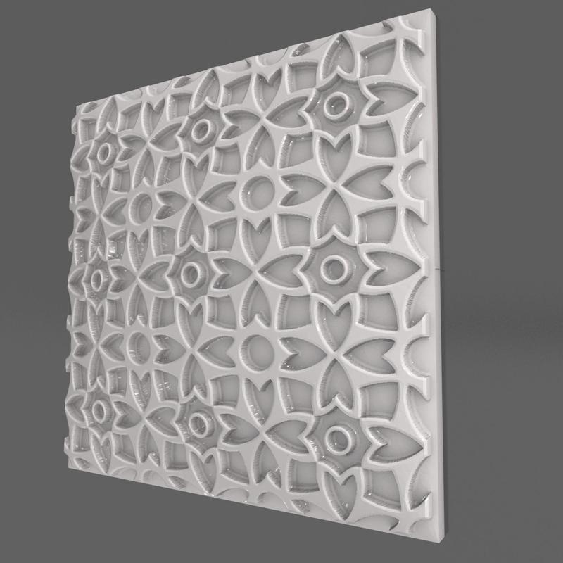 3D WALL PANEL 3DWPRAJ74