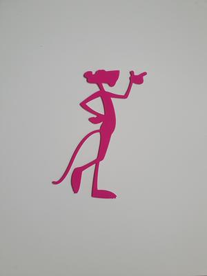 Pink Panter Wall Decor