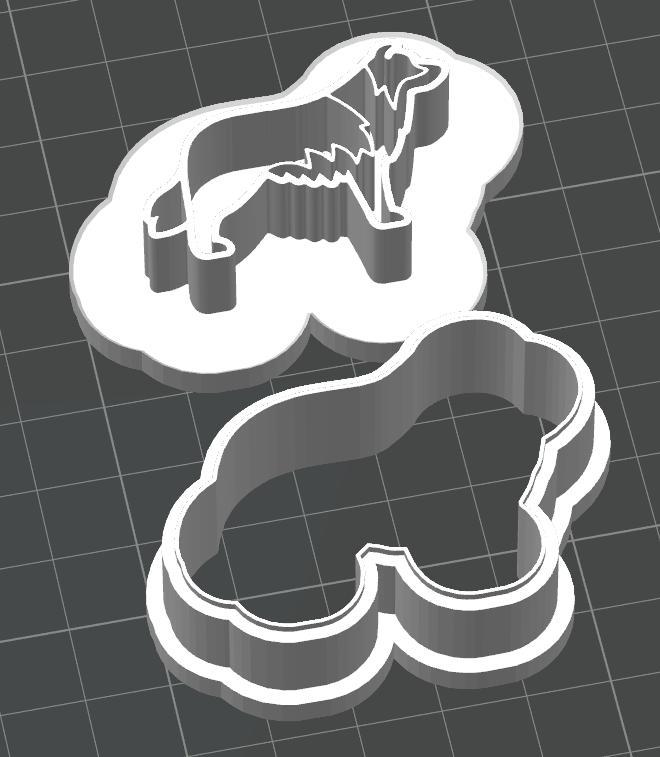 Border Collie Cutter - Cookie Cutter