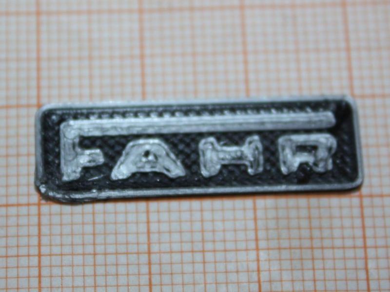 Fahr tractor Logo D180H 1/10 Scale