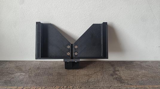 Universal motorcycle phone holder