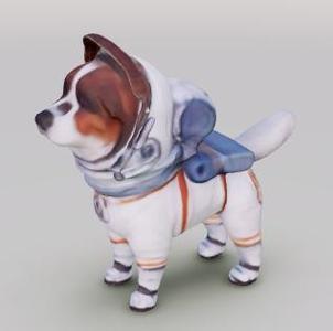 Perro astronauta