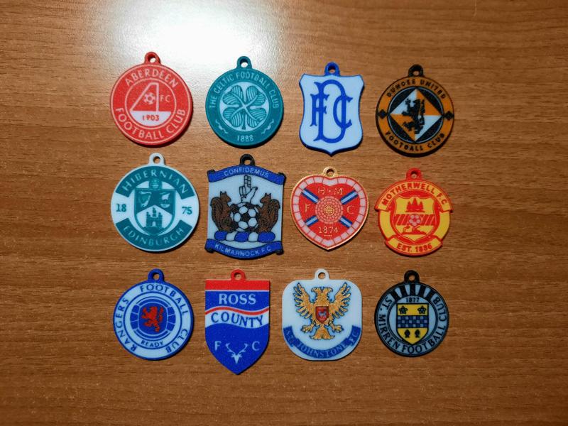 Scottish Premiership 2024/25 - Keychains
