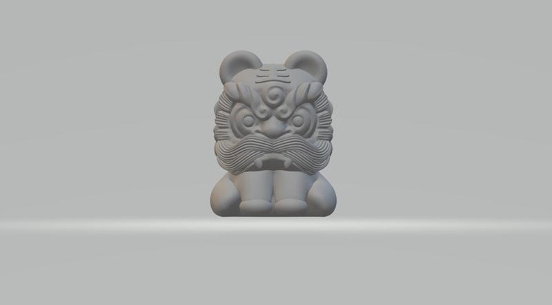 Chinese Mythical Creature Qilin 3D print model