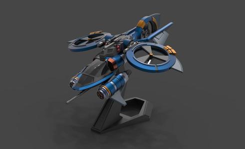 Banshees RE-Design StarCraft2 3D print model