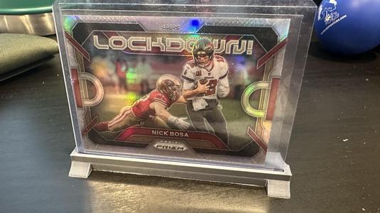 top loader card stand display (horizontal)