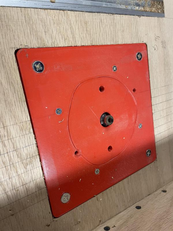 Router plate system Bosch 1617 (RA1165 Base)