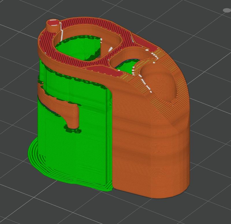 Chain link for the creality K1/K1 Max SPEEDBUMP - TALL GUY version