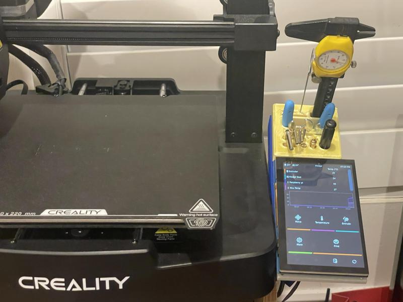 5 inch klipperscreen holder for ender 3 v3