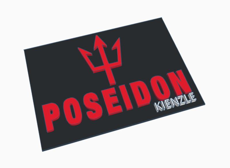 Poseidon Diver Watch Logo